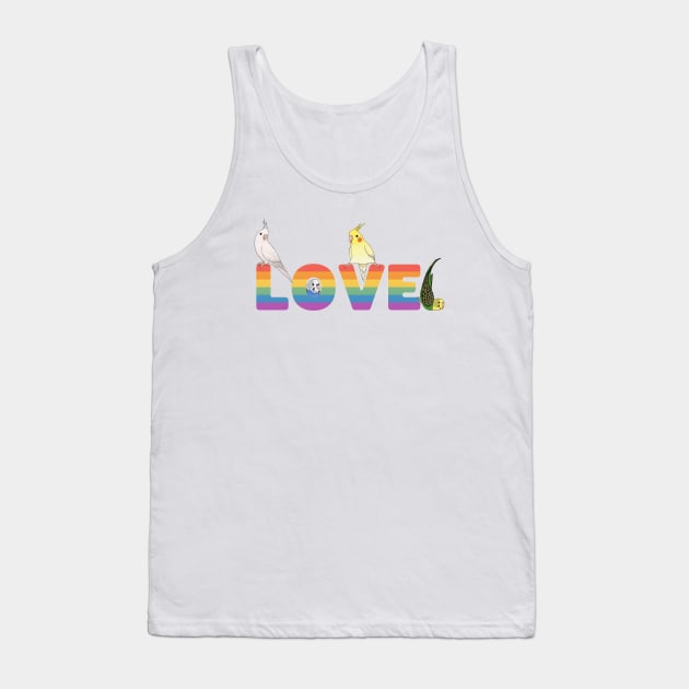 LGBT Birds Tank Top by merue